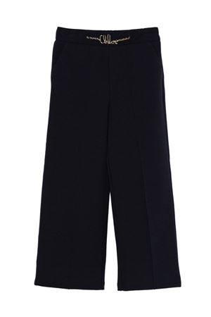blue cotton trousers CHLOÉ KIDS | C20630859